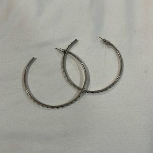 Kendra Scott silver hoops